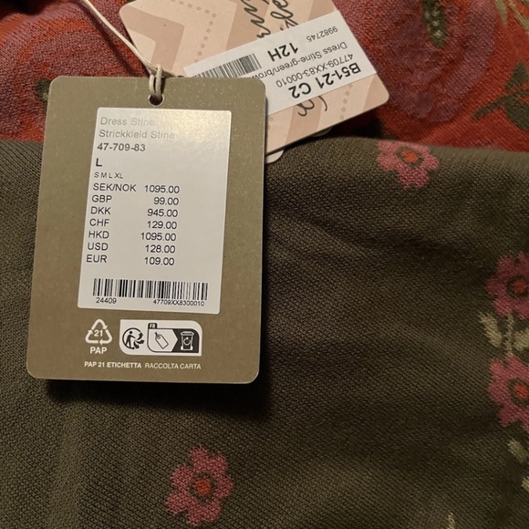 Gudrun Sjoden NWT Sine Dress L - Picture 8 of 12